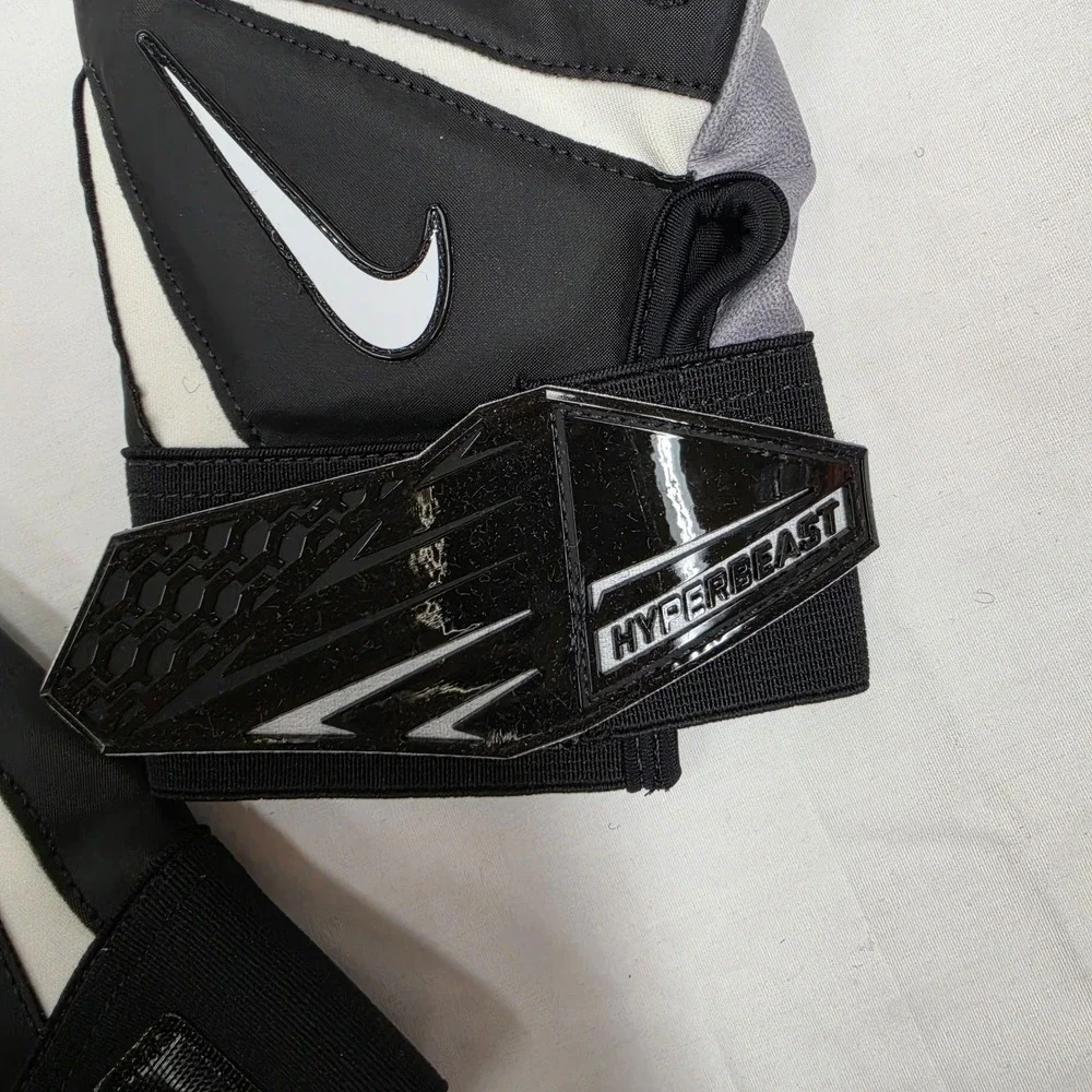 Nike Hyperbeast 2.0 Hydraplus NFL Promo Lineman Football Gloves Mens 3XL PGF992